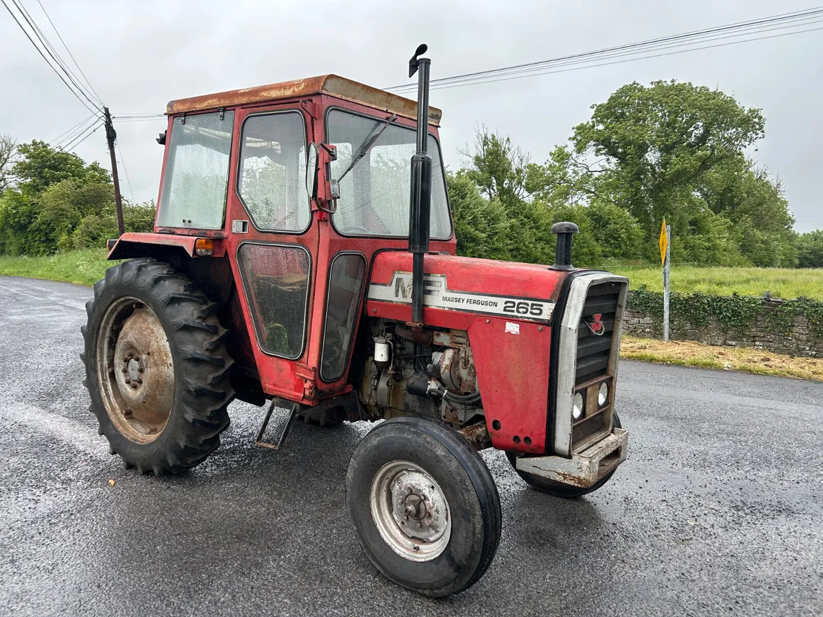 1981 Massey Ferguson 265 2wd - Image 1
