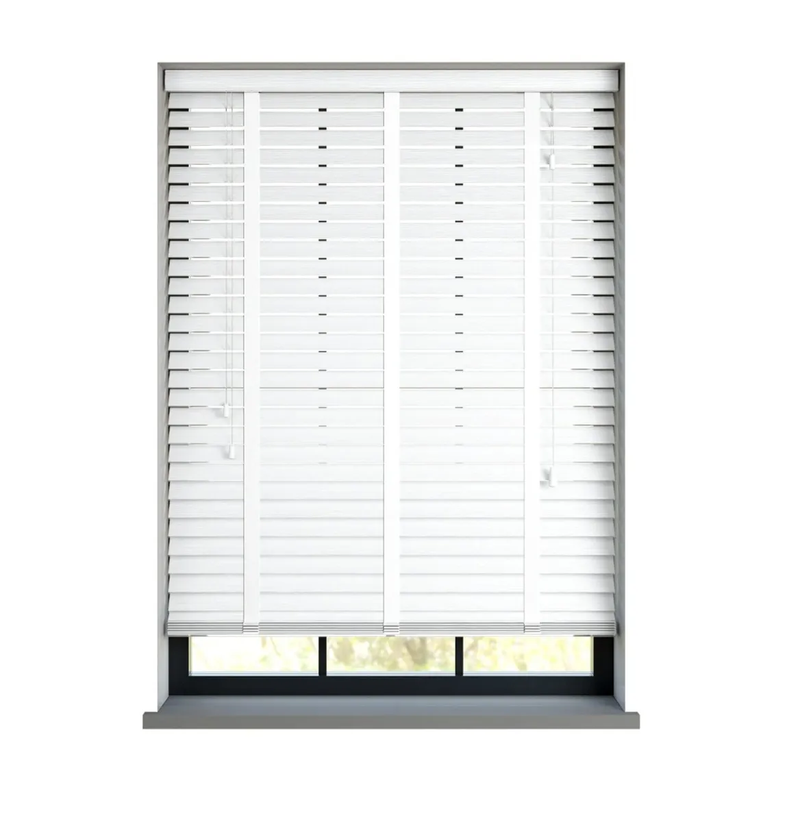 Make My Blinds Brilliant White Ventitian 3 sizes - Image 1