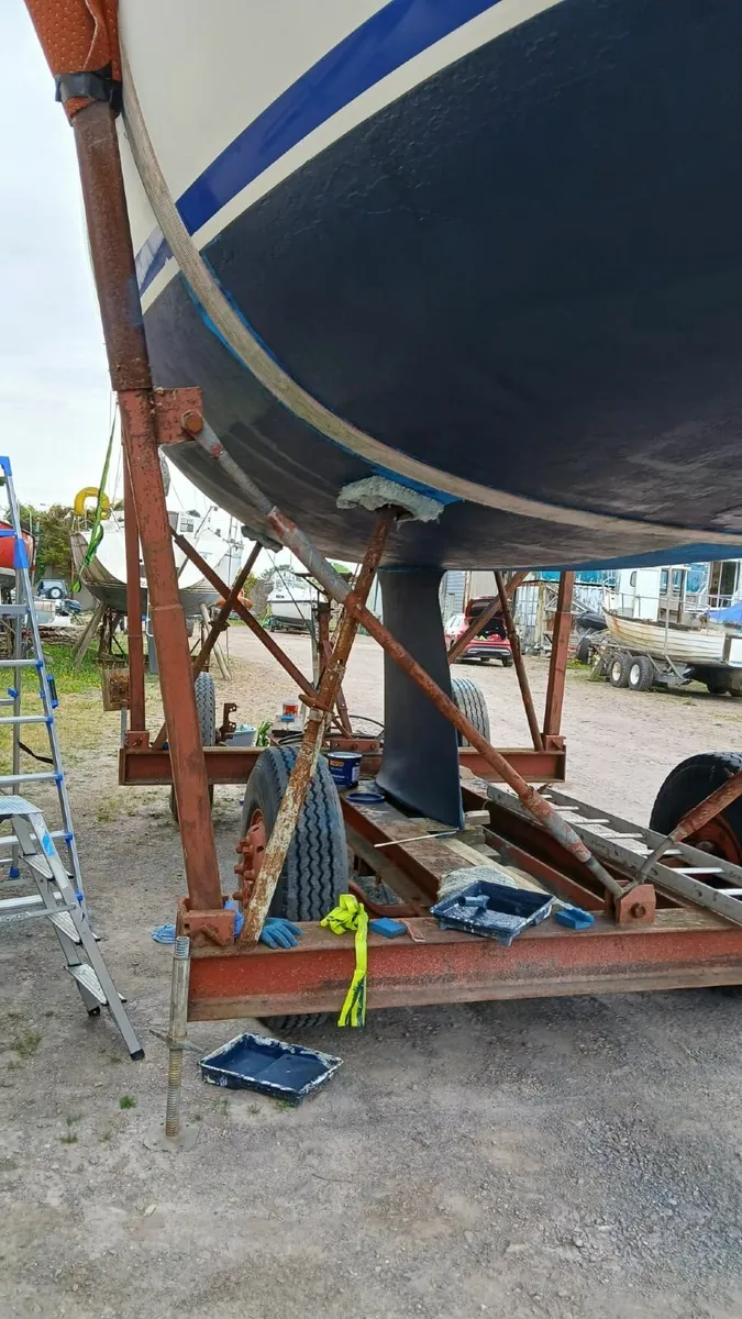 Boat trailer / yacht trailer - Image 2