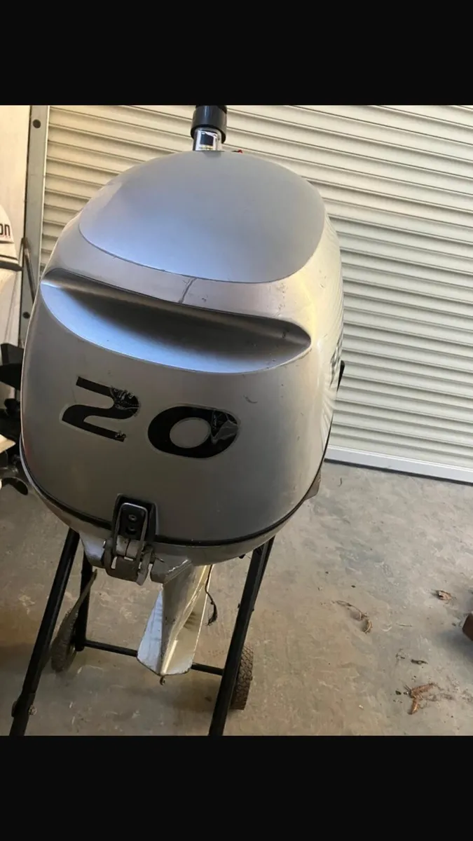 20hp Honda and 15hp mariner - Image 3