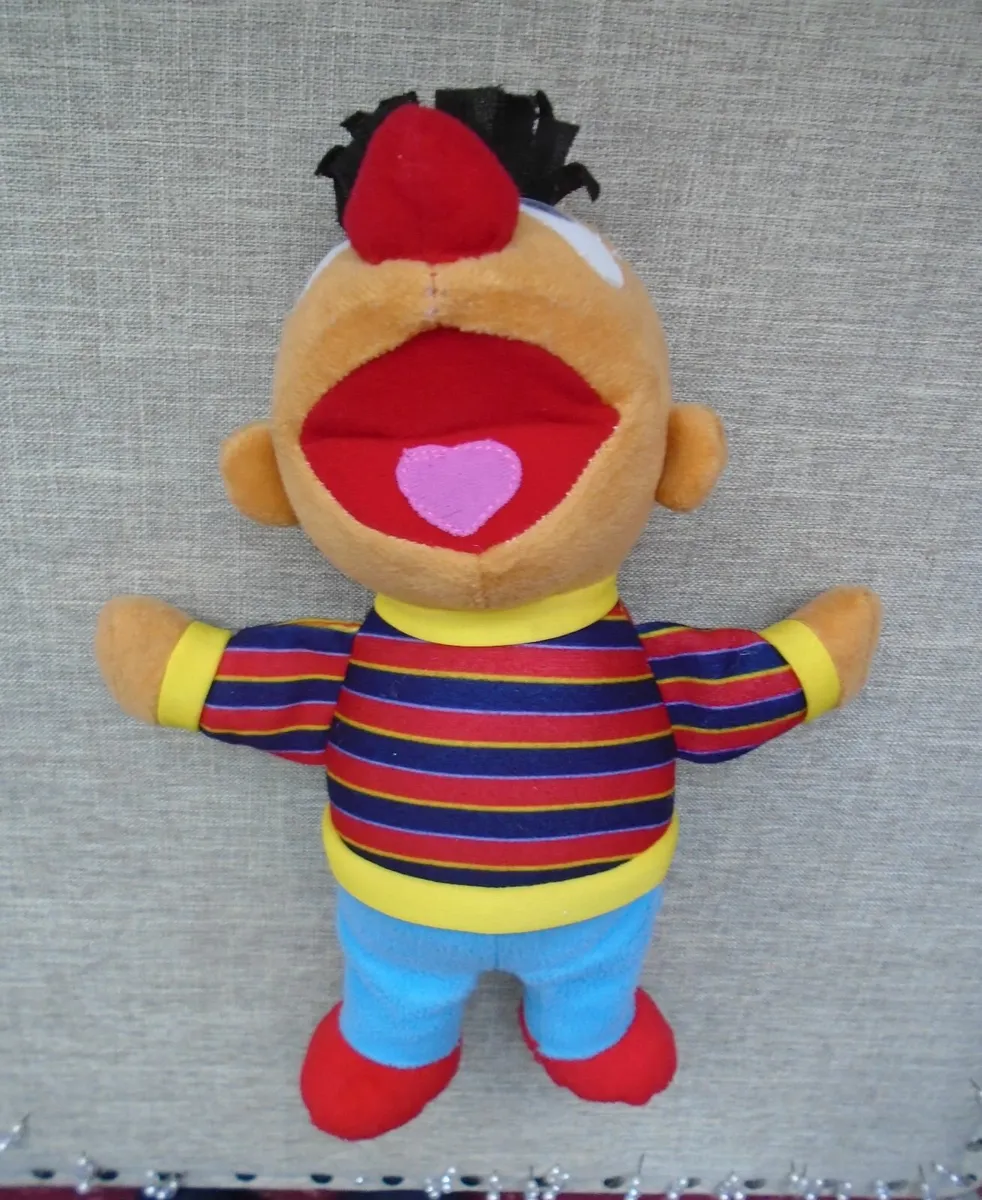 Vintage Ernie soft toy, Toys - Image 4