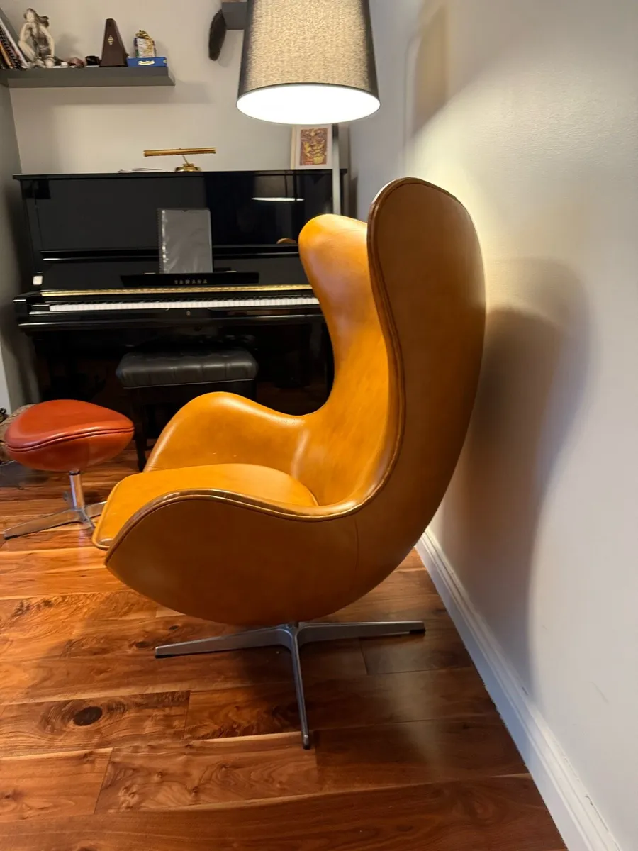 Egg chair Jacobsen style - Image 2