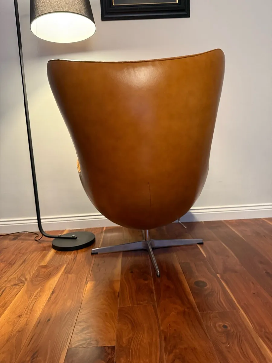 Egg chair Jacobsen style - Image 3