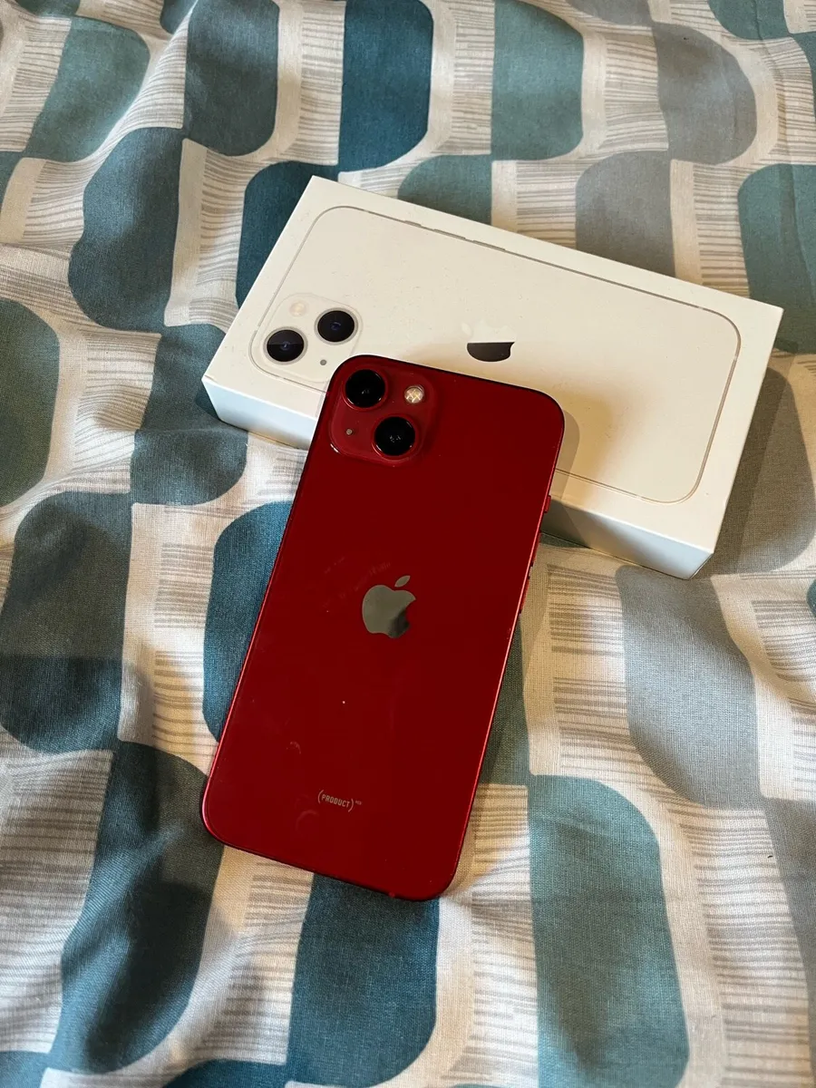 iPhone 13 (x2) 128gb Red/Navy - Image 1