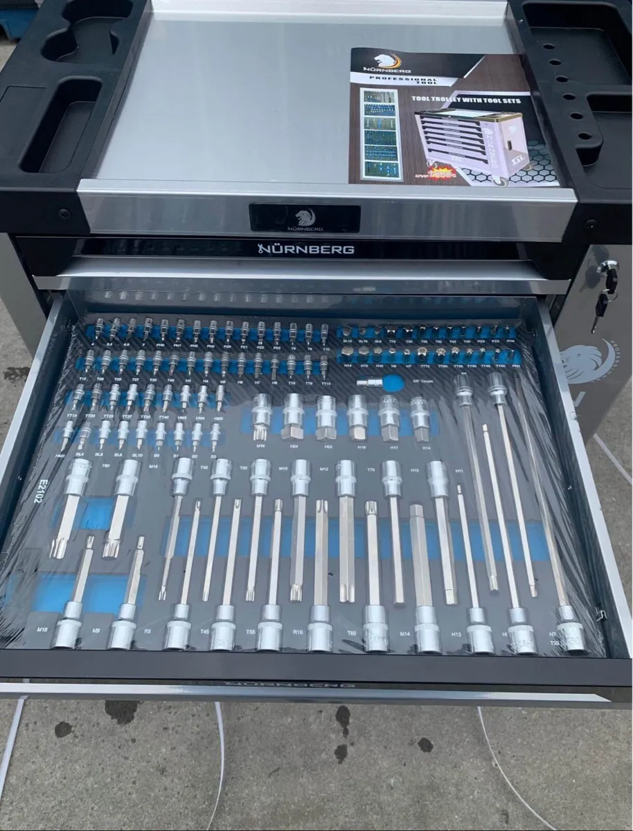 XXL Nurnberg 7/6 Tool box with tools - Image 4