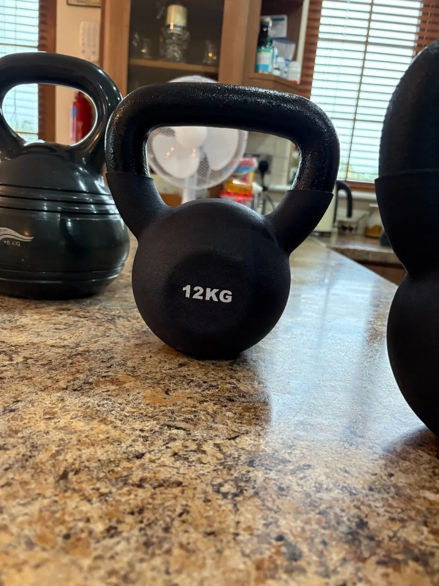 4 X KETTLEBELL GYM SET. - Image 3