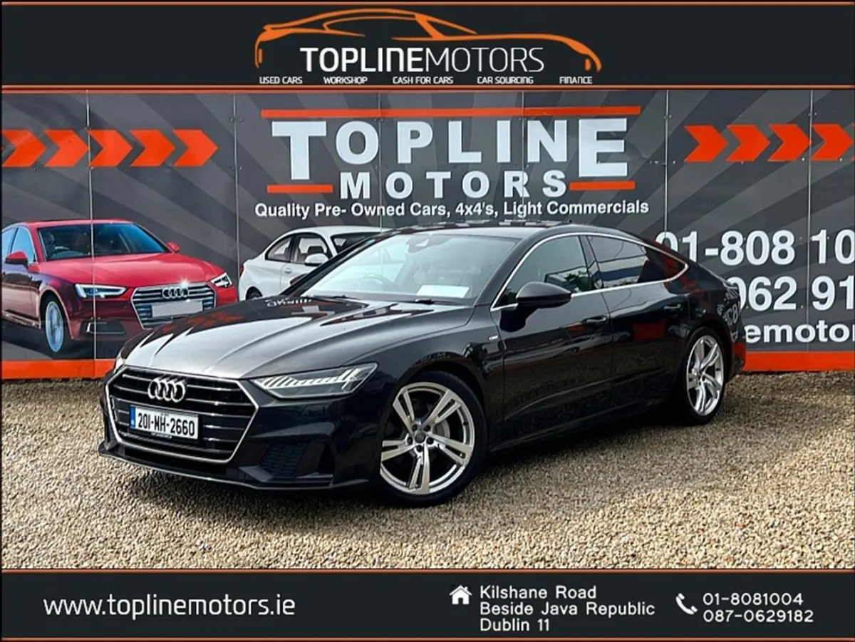 Audi A7  stunning 2.0 TDI S Line//auto//ncted//lo - Image 1