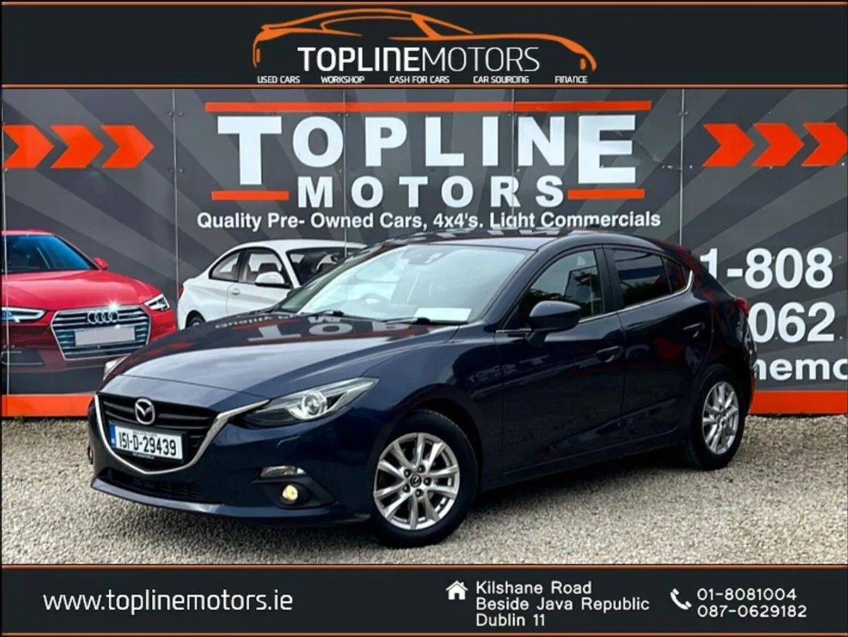 Mazda 3  stunning Car//new Nct//serviced - Image 1