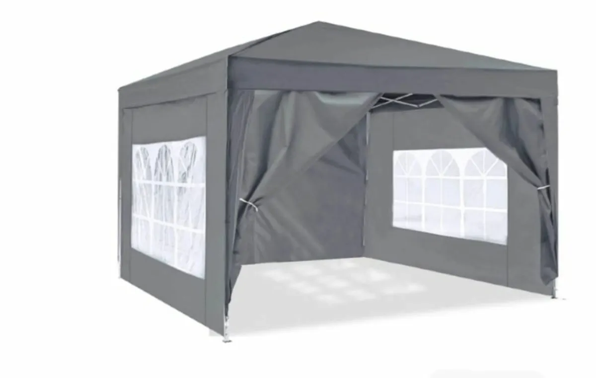3 x 3 m Garden Folding Gazebo - Image 1