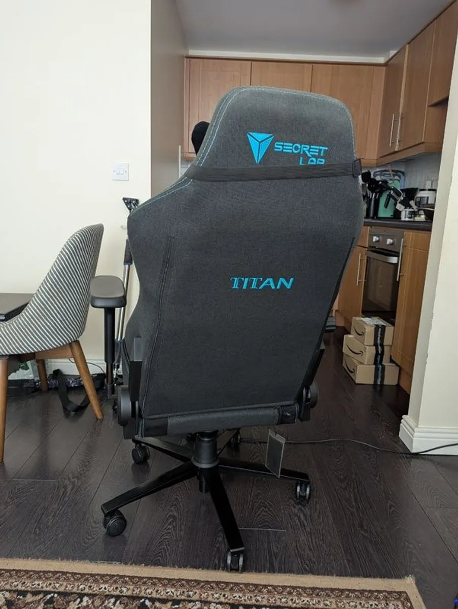 Secretlab TITAN 2020 SoftWeave - Charcoal Blue - Image 4
