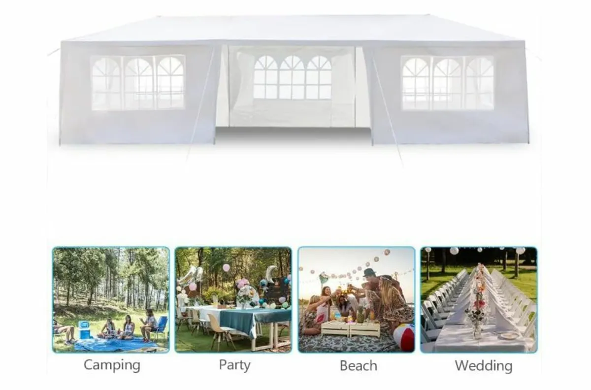 Gazebo Foldable Garden Arbour Waterproof - Image 2