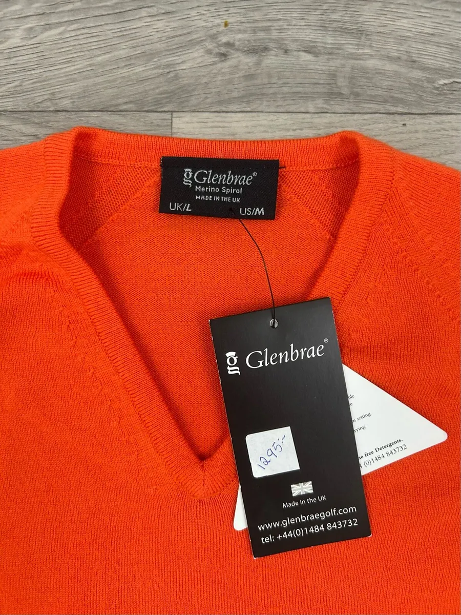 NEW Glenbrae Merino Spirol Golf Jumper Mens Large - Image 4