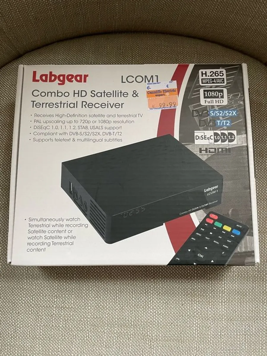 Combo HD Satellite & Terrestrial Receiver Labgear - Image 1