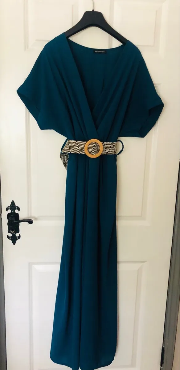 Beautiful teal jumpsuit ( free size ) - Image 1