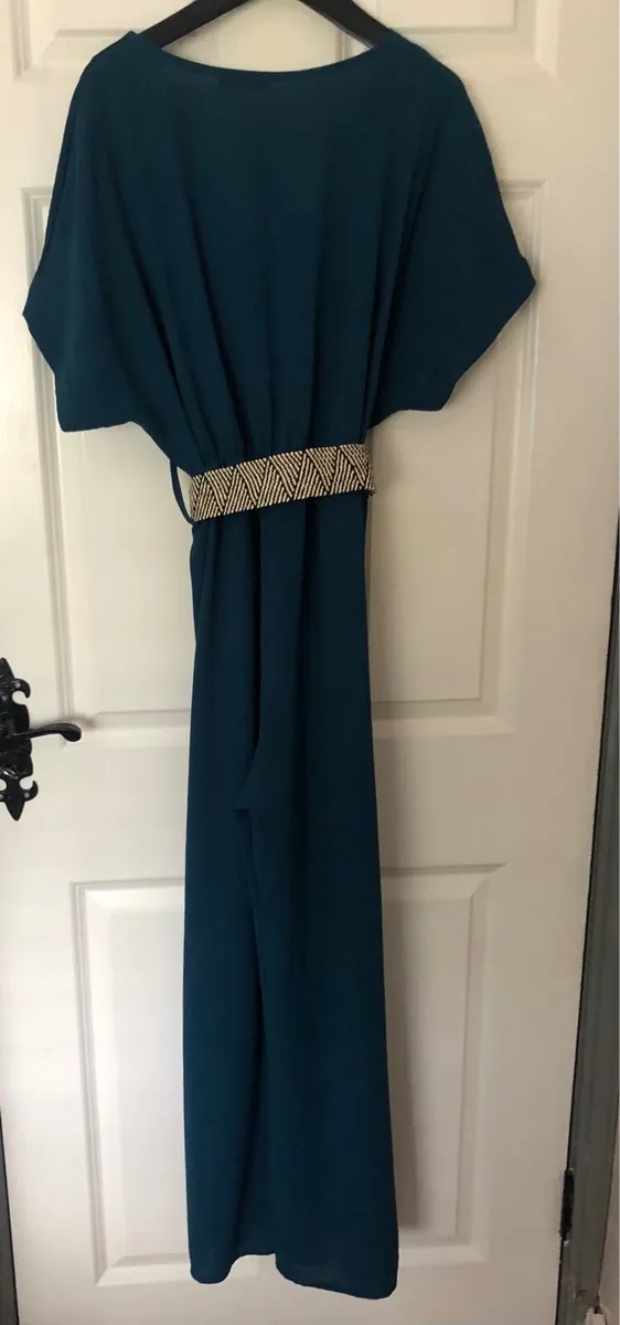 Beautiful teal jumpsuit ( free size ) - Image 2