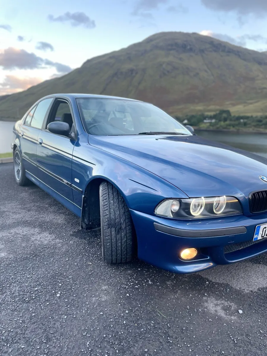 2003 520i e39 M Sport E39 BMW Topaz Blue - Image 4