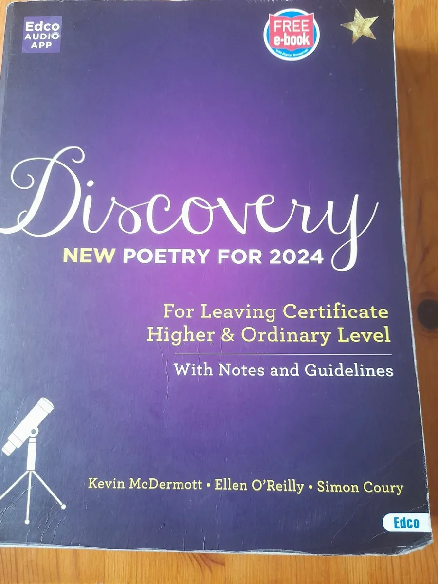 New Poetey 2024 Leaving Cert.