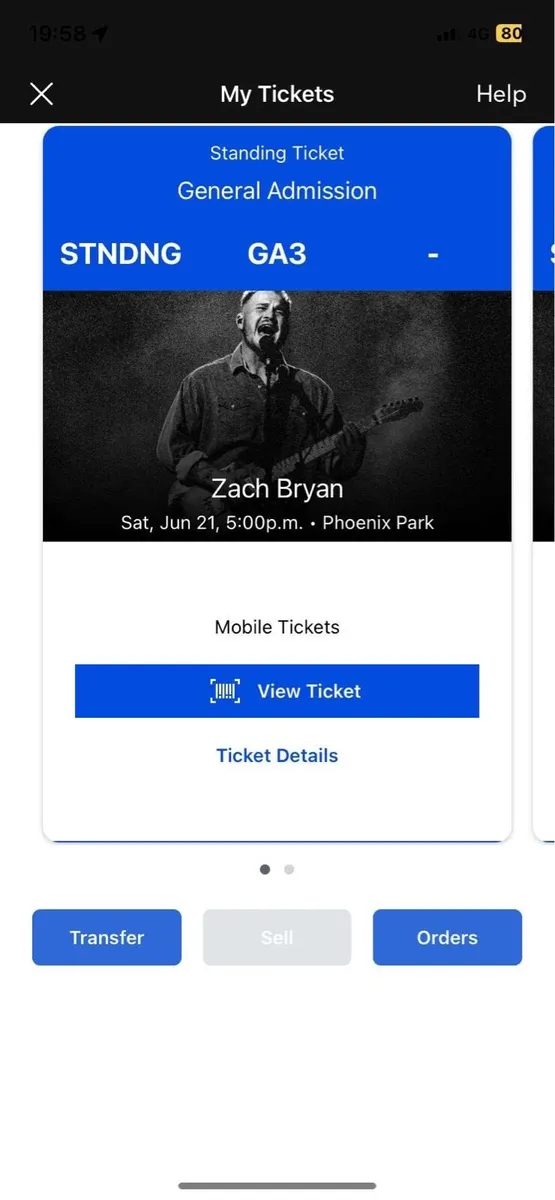 Zach Bryan Tickets, Sat June 22st