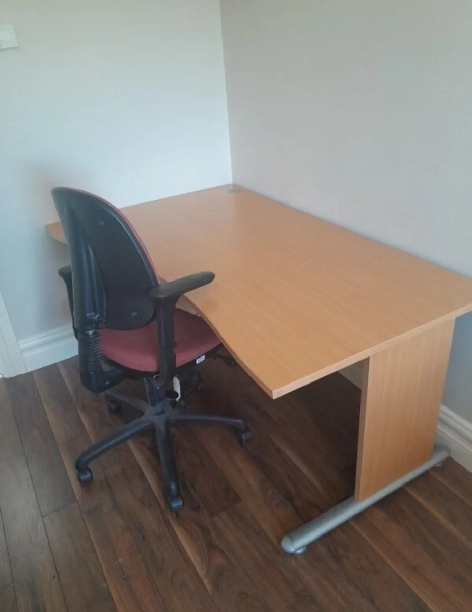 Office Desk And Chair - Image 1