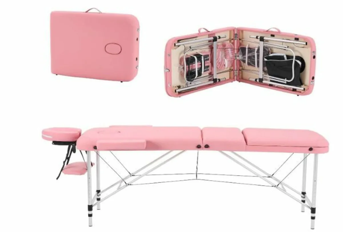 Massage Table Mobile Foldable 3 Zones - Image 1