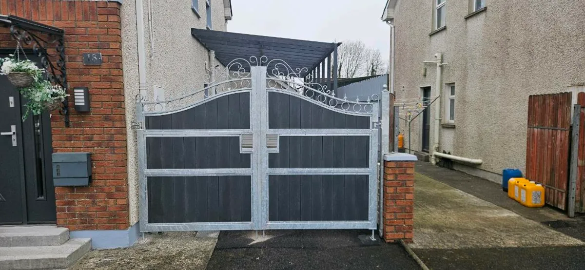Galvanised House Gates - Image 1