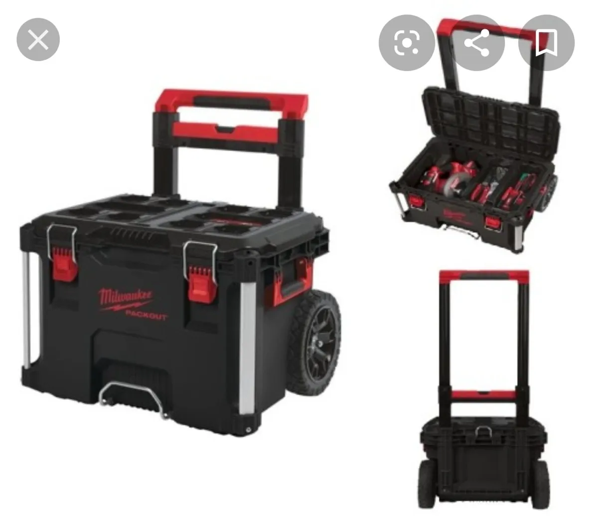 Milwaukee Packout Wheeled Tool Box - Image 3