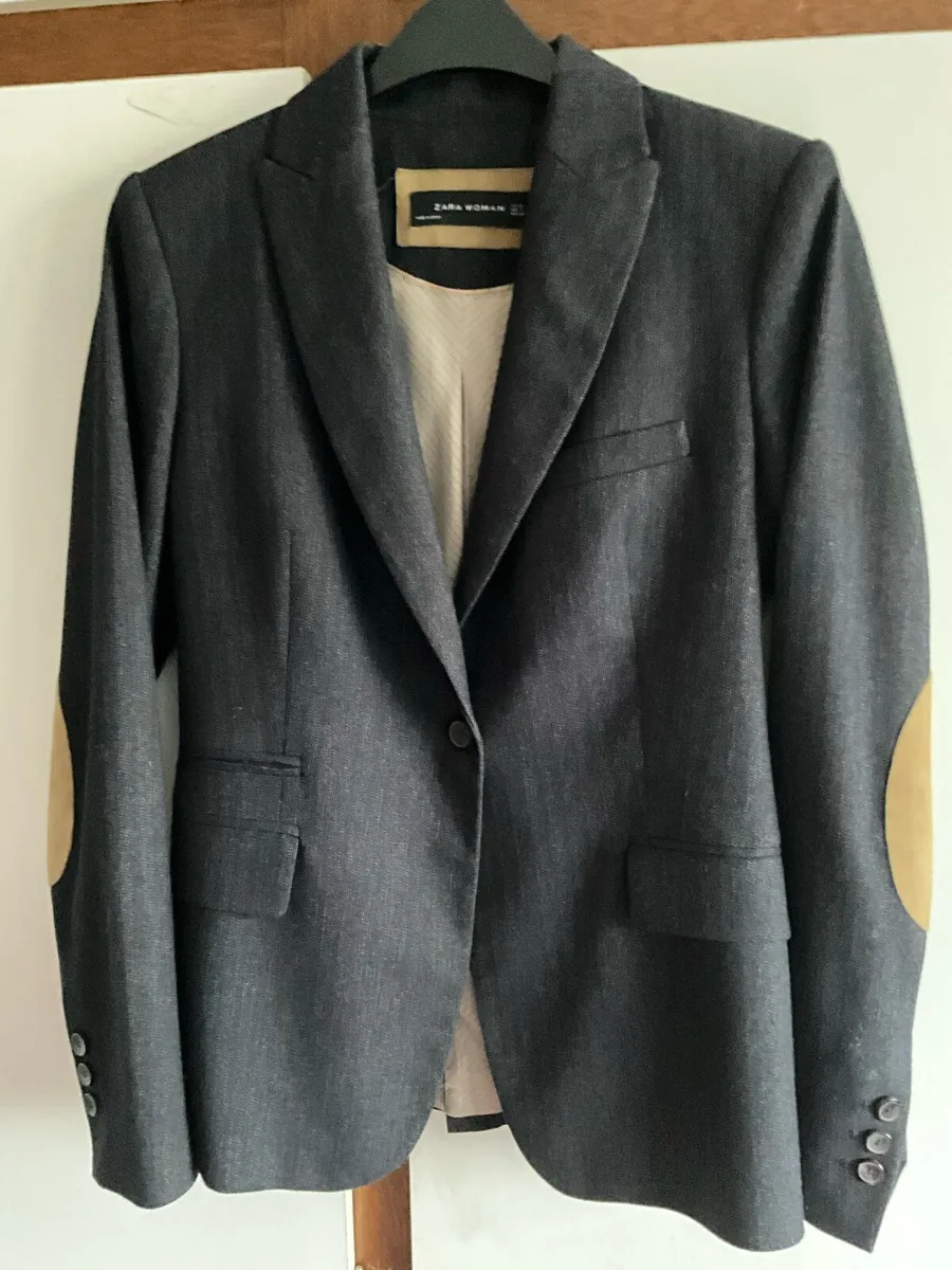 Zara Woman Jacket. Dark Grey. Size Small - Image 1