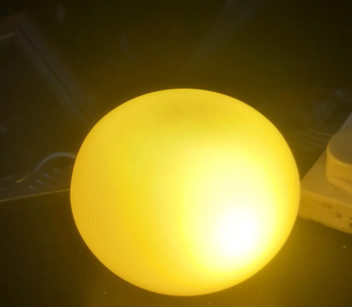 Heavy glass Sun lamp - Image 1