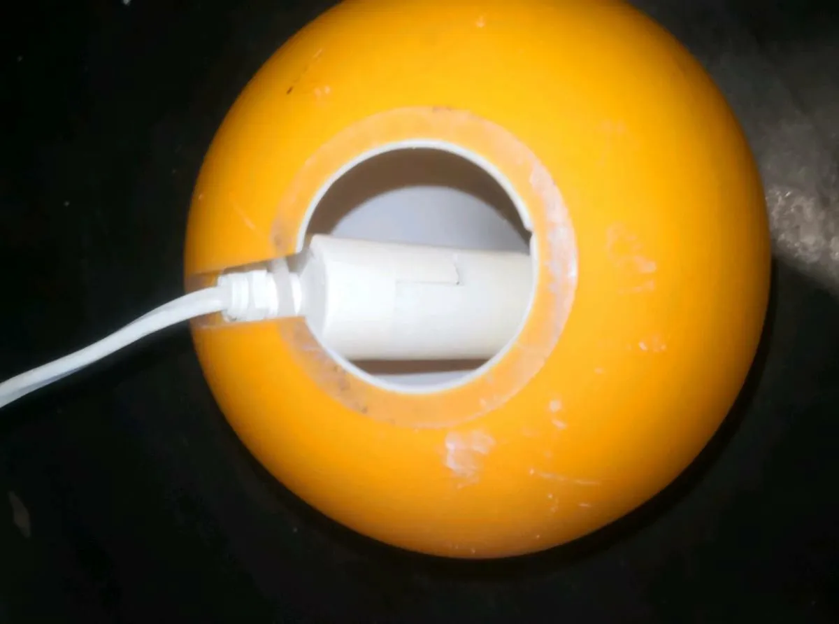 Heavy glass Sun lamp - Image 3