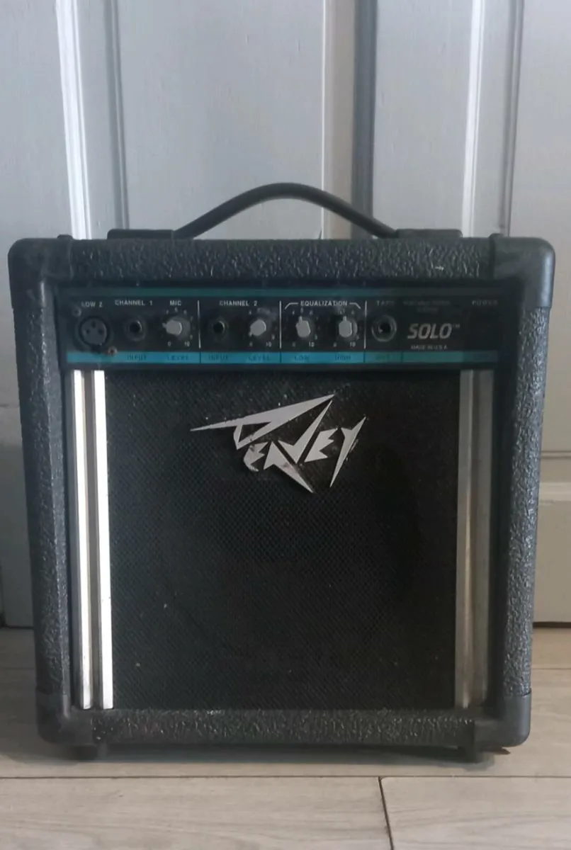 1980's made in USA Peavey Solo battery powered amp - Image 1
