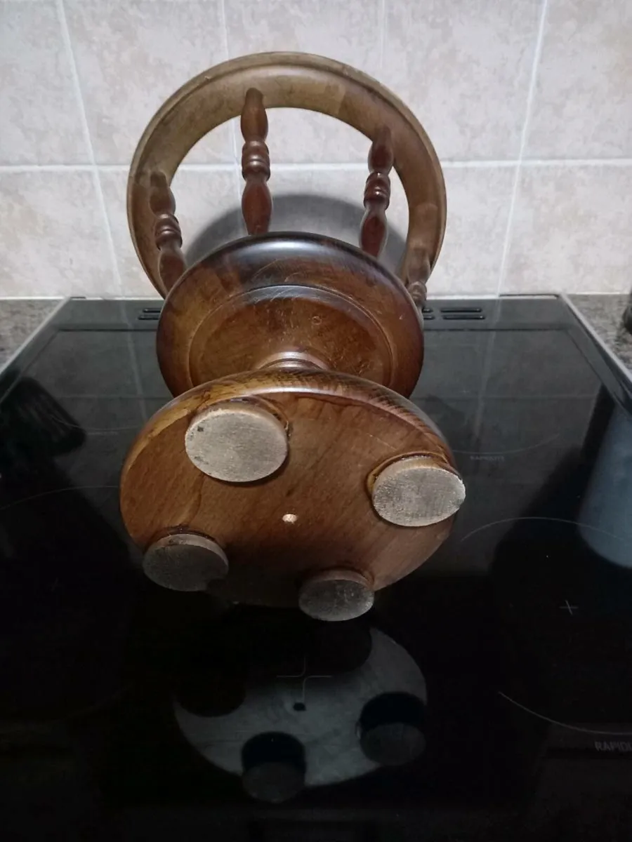 Wooden Plant Stand - Image 2