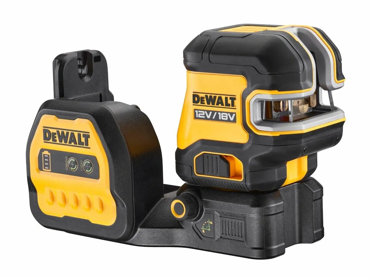 DeWALT 12V-18V 5 Spot & Cross Green Beam Laser - Image 3