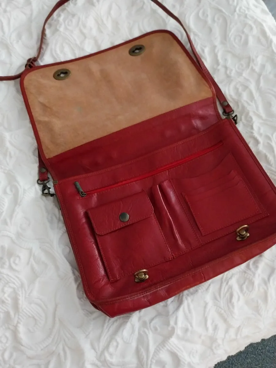 Leather bag - Image 1