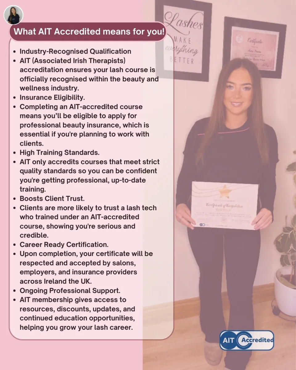 🎓Beauty / Lash Training courses✅ AIT Accredited - Image 2
