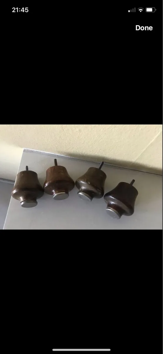 Vintage Timber DrawerKnobs (4) - Image 1