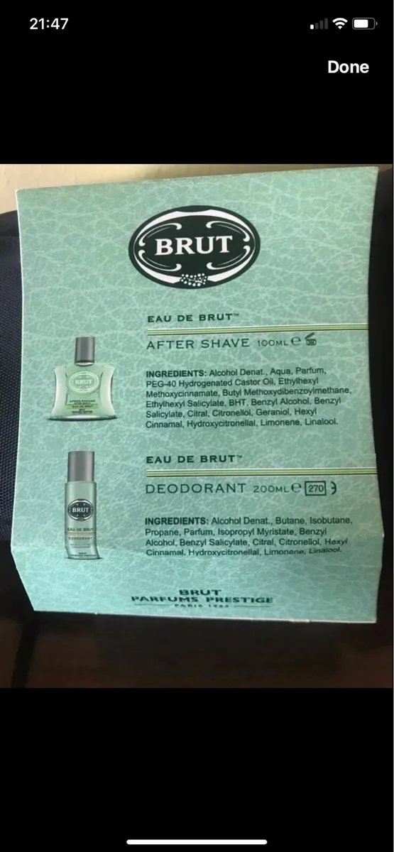 New Brut Travel Bag Kit - Image 4