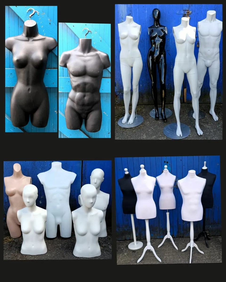 JOB LOT OF MANNEQUINS - Image 1