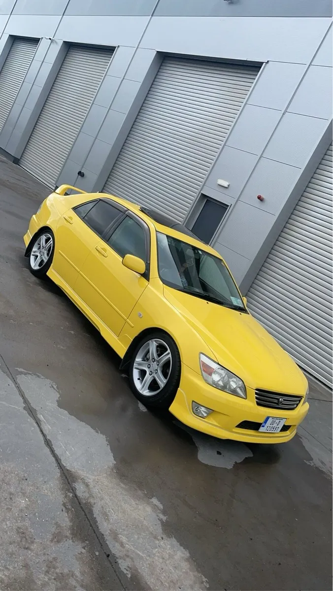 Genuine Yellow Toyota Altezza - Image 1