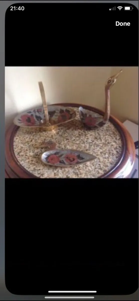 Vintage Cloisonne Set - Image 1