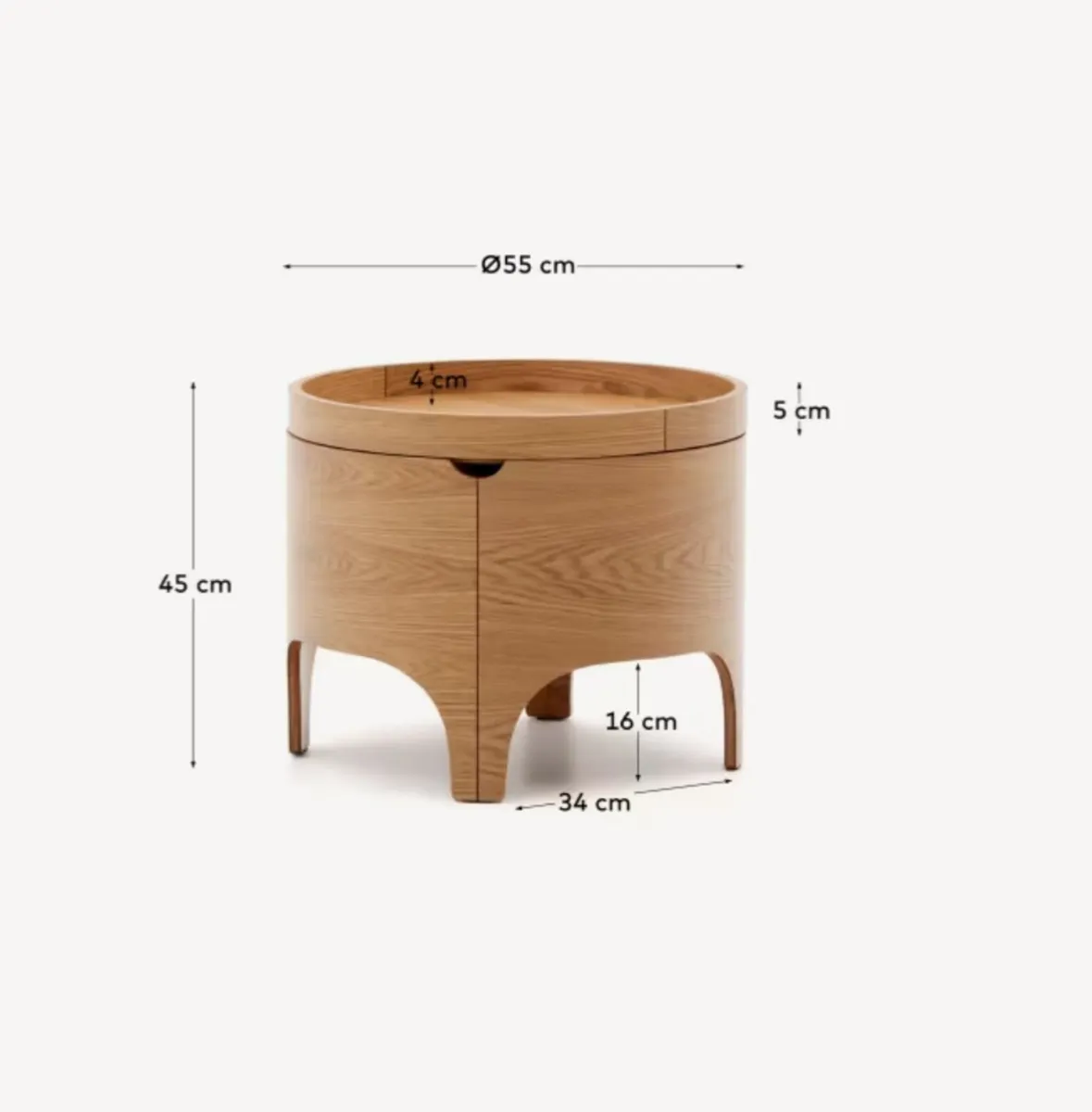 Bedside tables x2 from KAVE HOME - Image 2