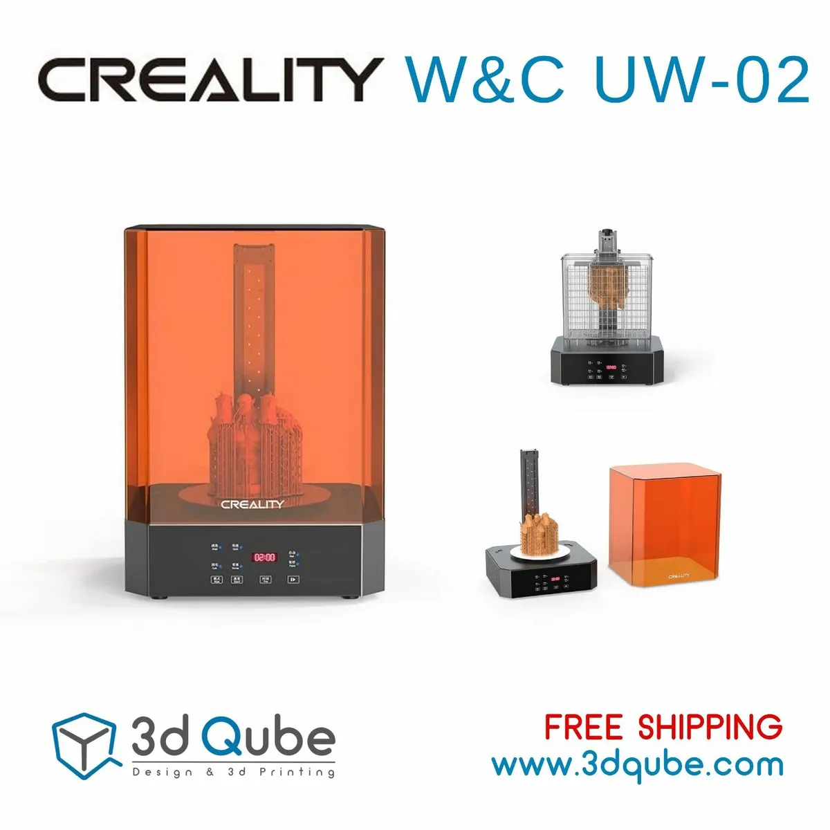 CREALITY Wash & Cure UW-02 Machune for 3D Printer - Image 1