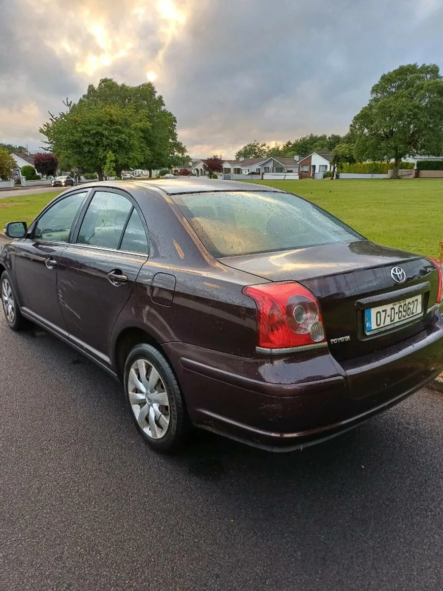 TOYOTA AVENSIS 2007 1 OWNER LOW KM - Image 3