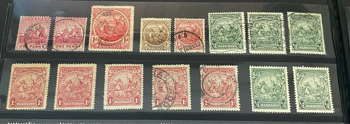 Barbados stamps lot - Image 3