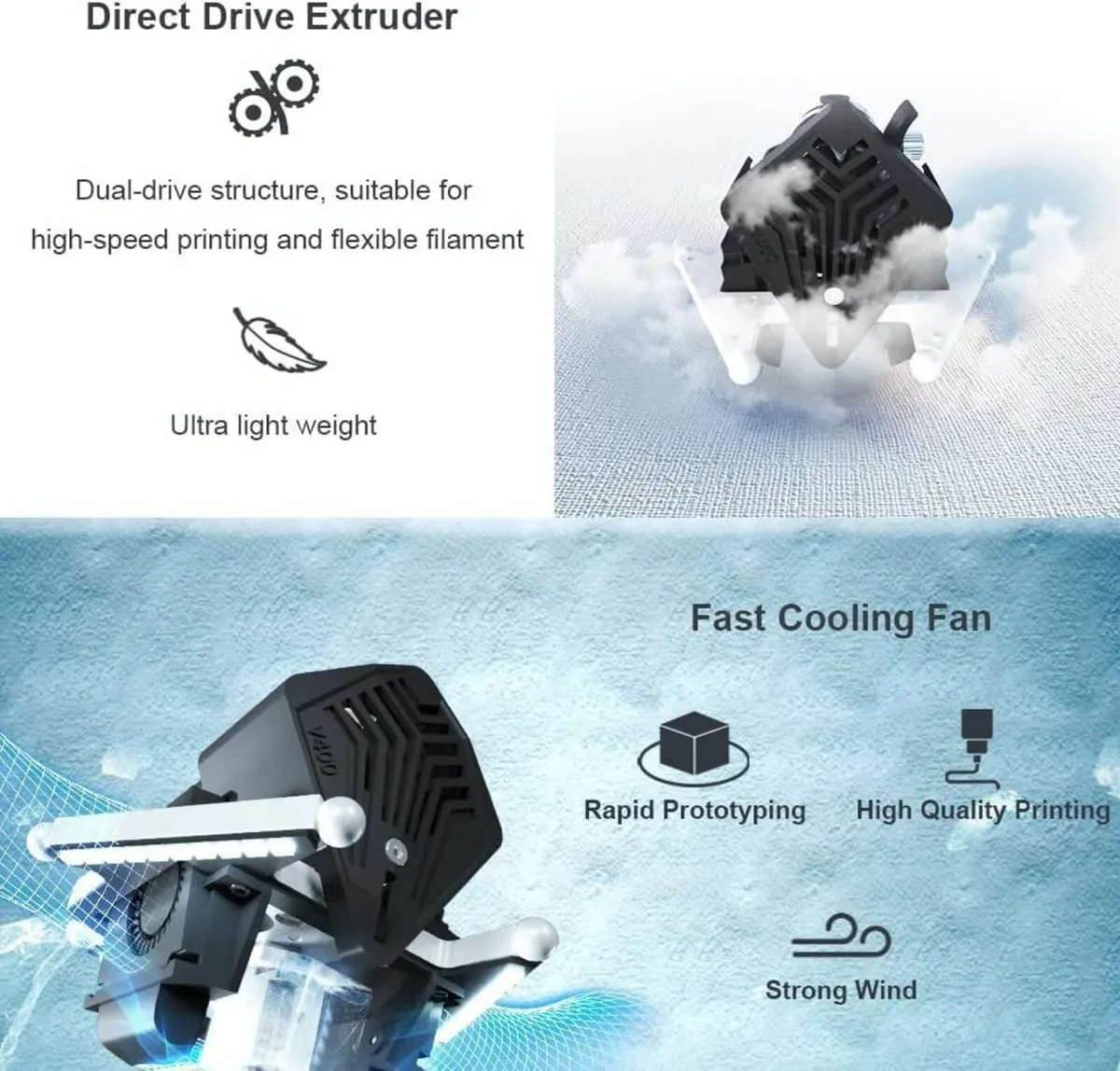 FLSUN V400 Delta - 3D Printer - Image 4