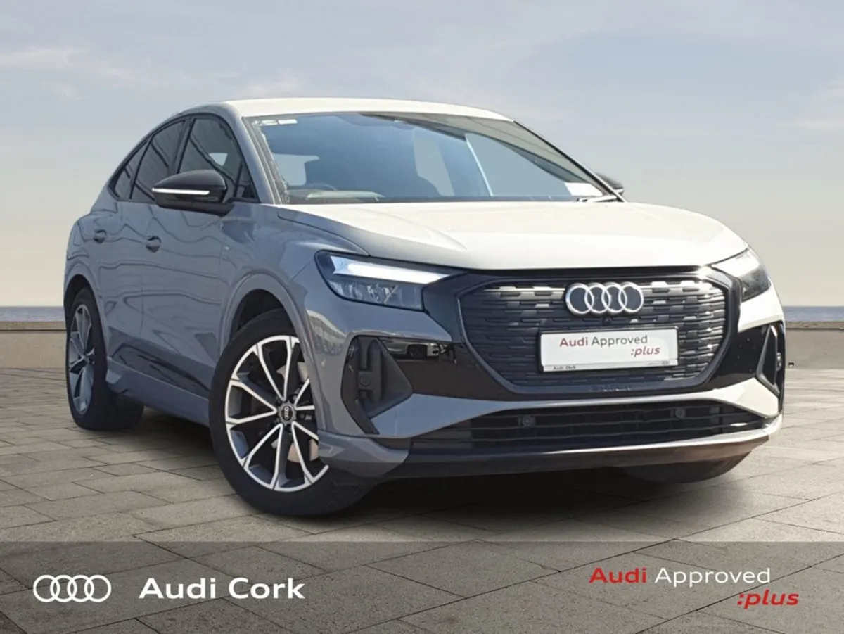 Audi Q4 E-tron Sportback 40 S-line With Black Sty - Image 1
