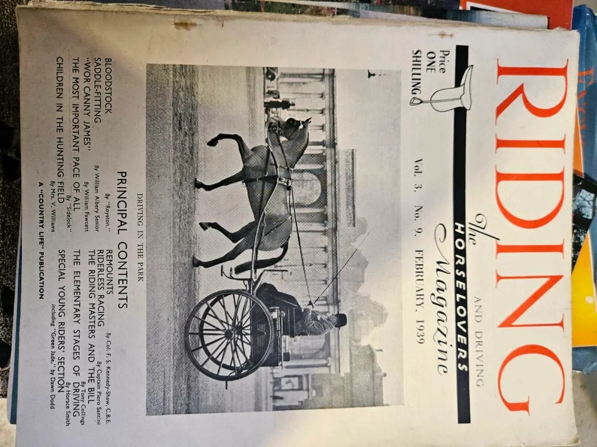 Old vintage horse lovers magazines - Image 2