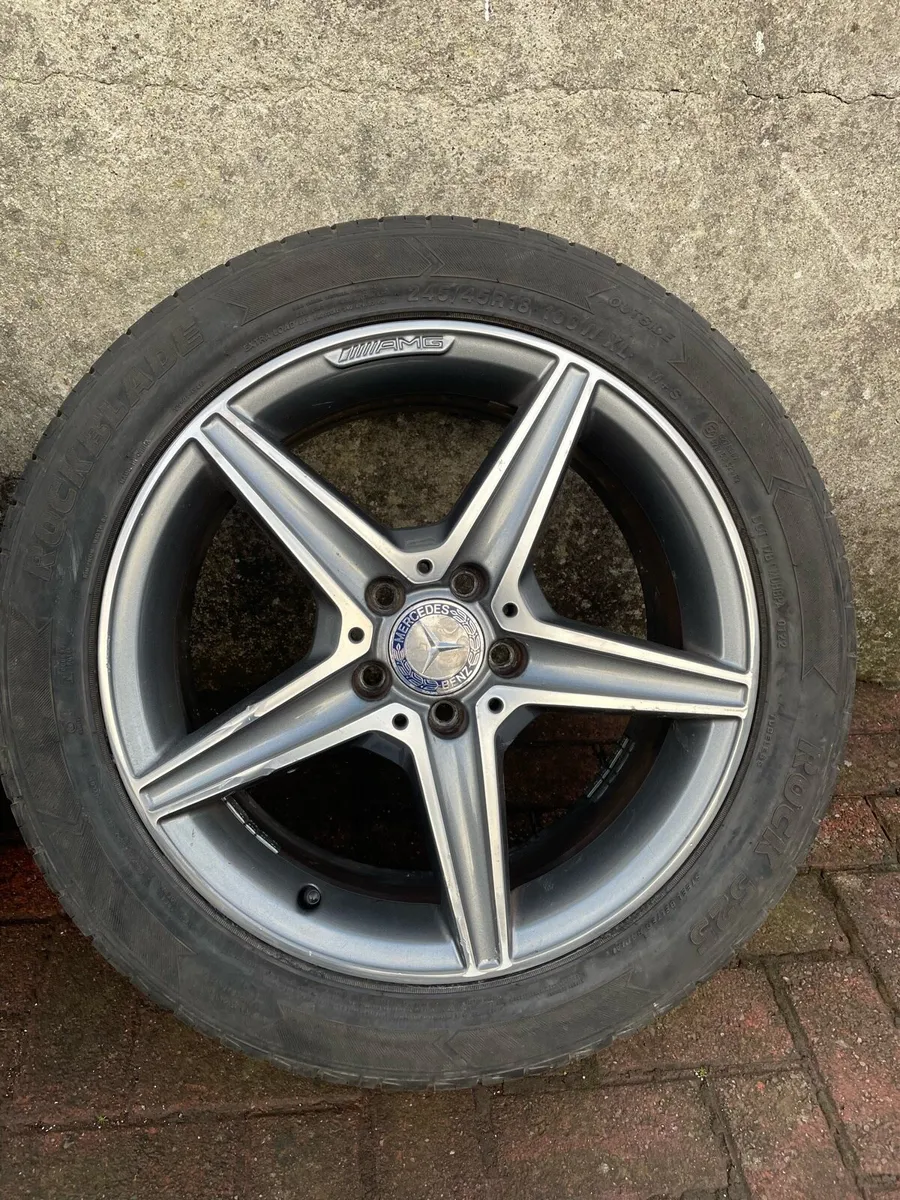 Mercedes Benz E-Class Alloy Wheels&Tyres 245/45R18 - Image 2