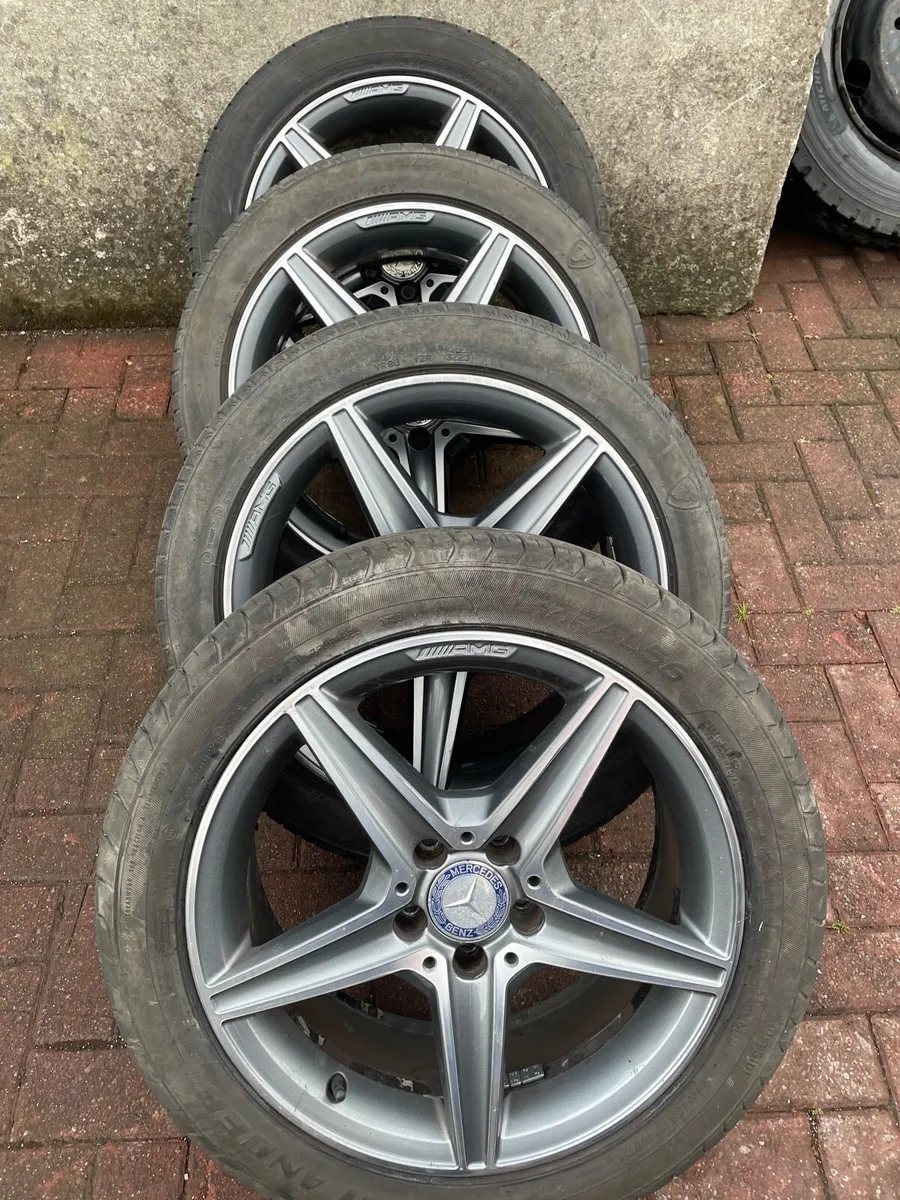 Mercedes Benz E-Class Alloy Wheels&Tyres 245/45R18 - Image 3