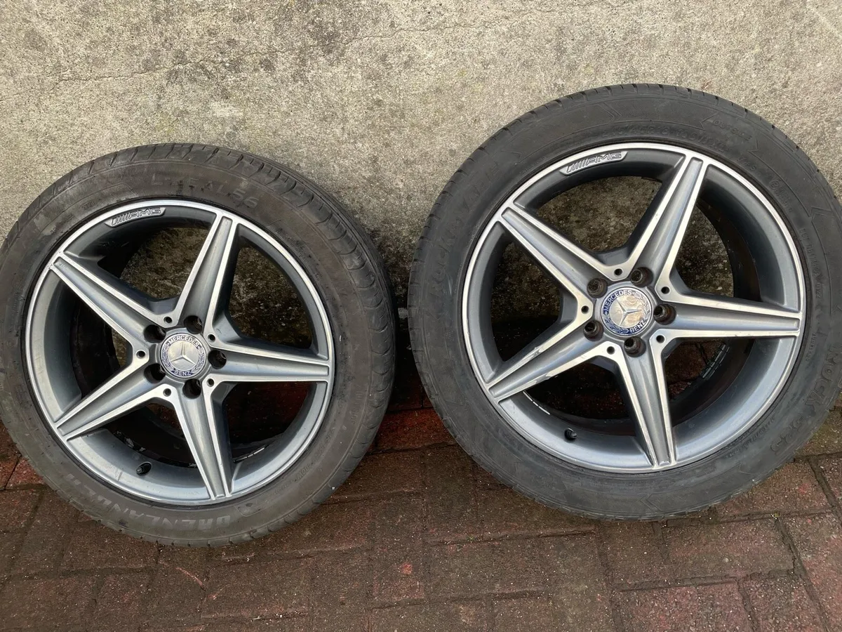 Mercedes Benz E-Class Alloy Wheels&Tyres 245/45R18 - Image 4