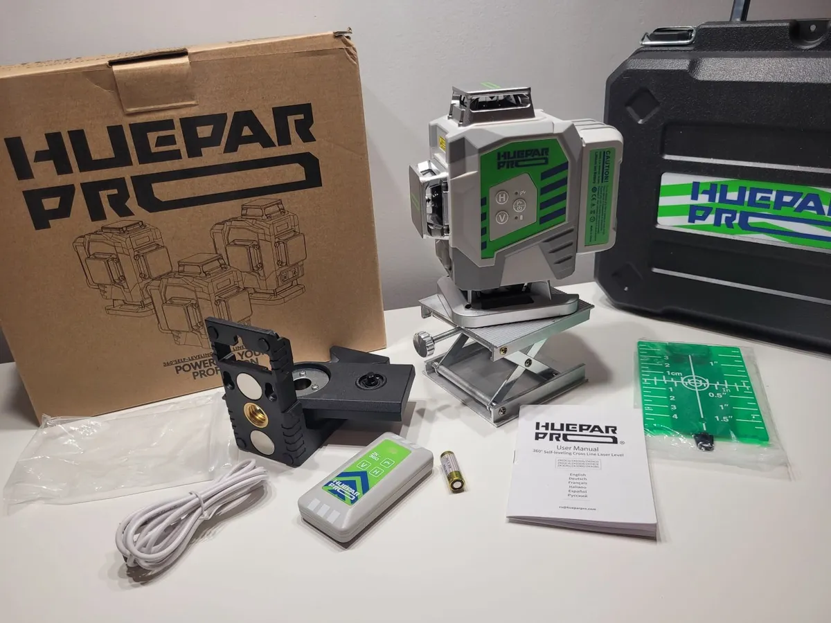 4D Trade rated PRO-series Huepar Laser Level - Image 3